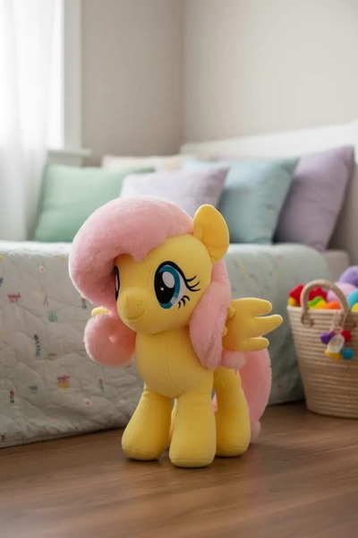 Miniso My Little Pony Lisanslı 41 cm Peluş Oyuncak (Fluttershy)
