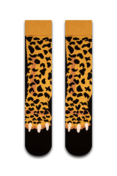 Neşeli Çoraplar Leopard Claw Unisex Socks