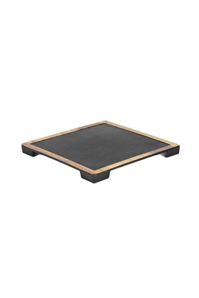 Globy Open Buffet Presentation Plate Square – 25×25×2 cm
