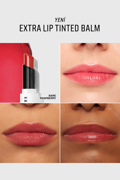 BOBBI BROWN Extra Lip Tinted Balm Nemlendirici Renkli Dudak Balmı - Bare Raspberry