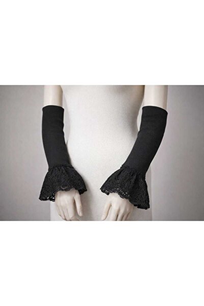 PL Siyah küpür detaylı kolluk