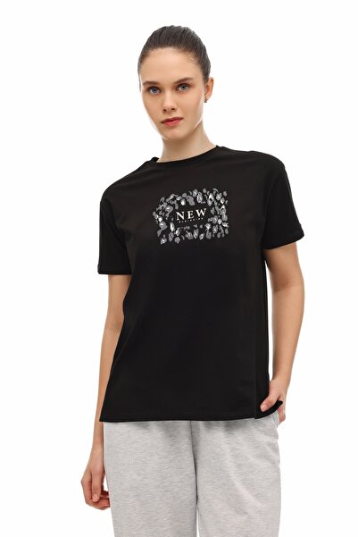 Kinetix Wl 11Patrica 6Fx Black Women's Short Sleeve T-Shirt