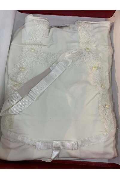 Pierre Cardin Lace Detailed Modal 3-Piece Maternity Pajama Set