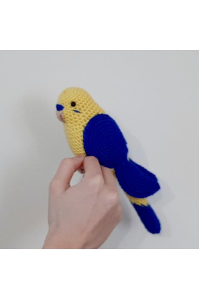 nildamigurumi Amigurumi Knitted Toy Budgie I'M from Fenerbahçe