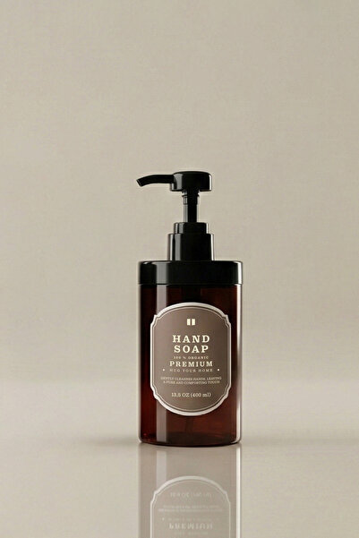 Kloppenhug 400 ml Amber Sıvı Sabunluk - Hand Soap Etiketli - Mutfak & Banyo S...