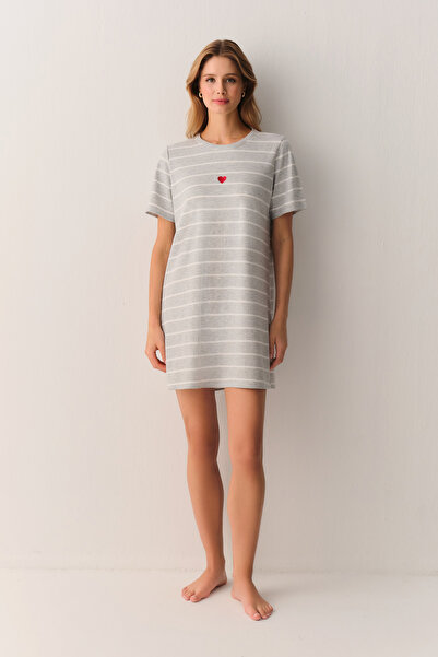 SUWEN Κοντό νυχτικό Heart