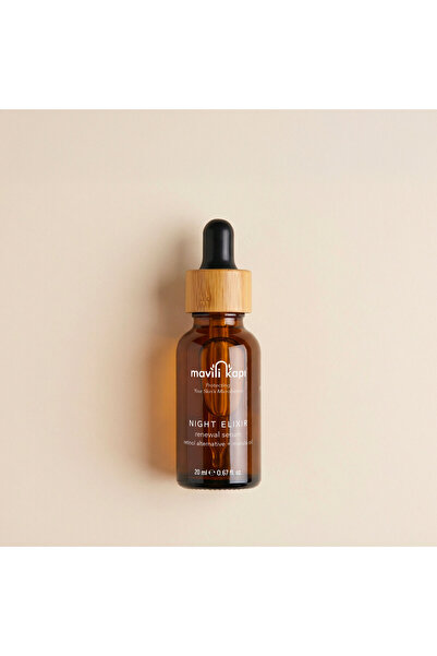 Mavili Kapı Night Elixir Yenileyici Gece Serumu | Doğal Retinol Alternatifi B...