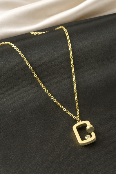 Bijuteri Net مسمار الصلب قلادة