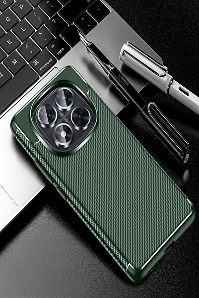Nezih Case Redmi Note 15 Pro 5g Compatible Camera Protected (Carbon Design) P...