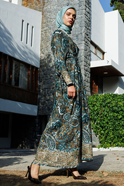 Setrms Etnik Desenli Elbise