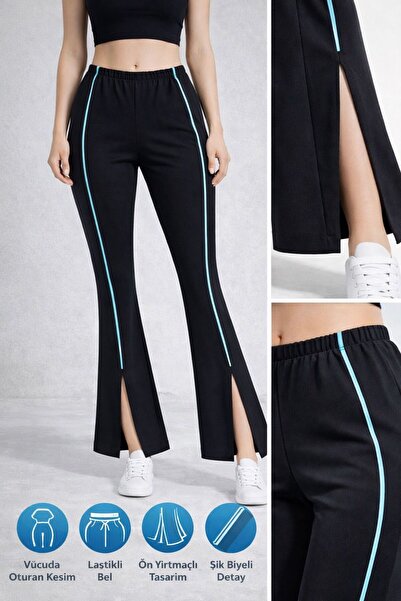 ATLT ATLANTİS SKUBA KUMAŞLI İSPANYOL PAÇA TAYT ÖN YIRTMAÇLI PAÇA ÇİFT ŞERİTLİ...