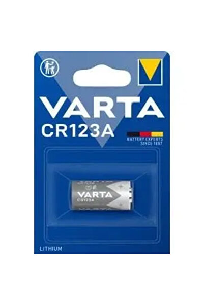 Varta CR123A 3 Volt Lityum Pil Tekli