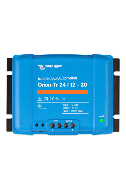 victron DC-DC Konvertörü İzole Orion-Tr Isolated 24/12 20A 240W Converter (OR...