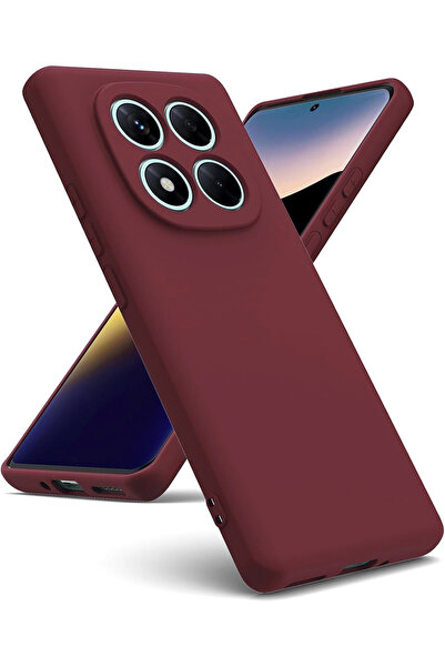 Nezih Case حافظة سيليكون ناعمة مرنة بلون غير لامع متوافقة مع كاميرا Redmi Not...