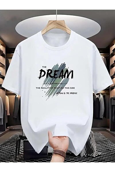 ZEMLİYA Tricou unisex supradimensionat cu imprimeu grafic – Croială lejeră pe...