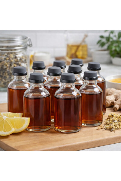 Gutsy GT 68X45X23CX10 CAM ŞİŞE LASTİK TAPALI 50 ML.10'LU PAKET ZENCEFİL SHOT ...