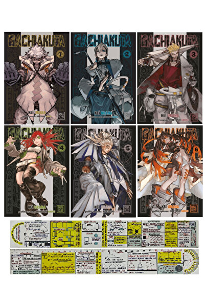 Athica Gachiakuta 1-2-3-4-5-6. Ciltler Manga Seti + Özel Cetvel