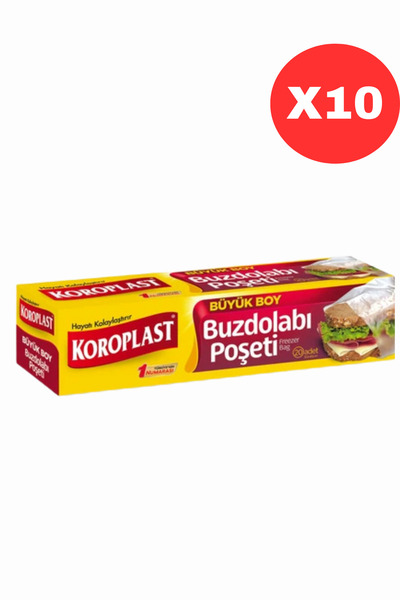 Koroplast Refrigerator Bags Large Size 20Pcs X10