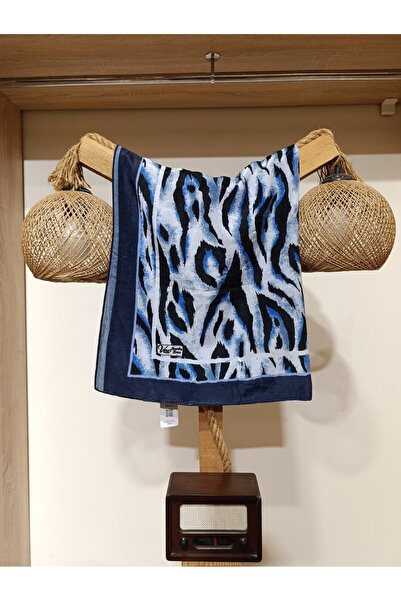 Hira İpek Scarf Zebra Desenli Bambu Kraş Şal