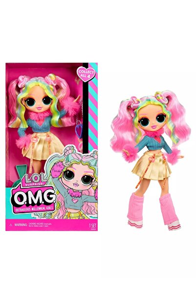 L.O.L. SURPRISE O.M.G. Bubblegum DJ Moda Bebek 20 cm Aksesuarlı Orijinal MGA