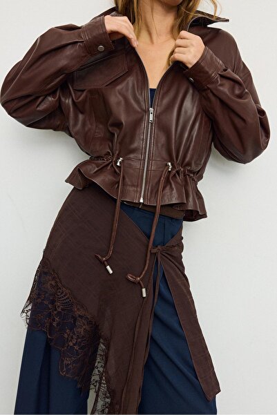 Stradivarius Uzun ekose desenli pareo