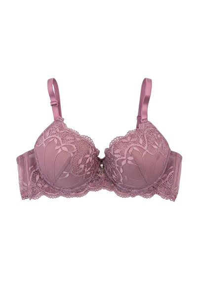 Belvü 1113 Dantelli Desteksiz Balenli Sütyen