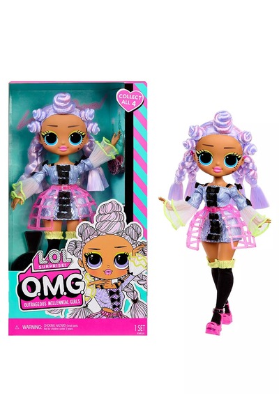 L.O.L. SURPRISE O.M.G. Miss Royale Moda Bebek 20 cm Aksesuarlı Orijinal LOL OMG