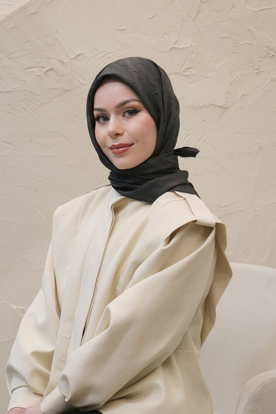 efdal şal eşarp Marble Pattern Crush Scarf