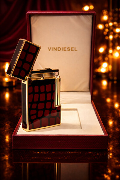 Vindiesel Premium Metal Benzinli Çakmak – Lüks Tasarım, Dayanıklı Gövde