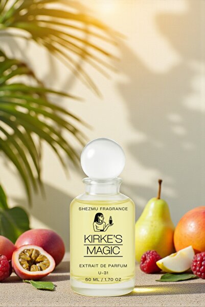 Shezmu Fragrance Kirke Unisex Extrait de Parfum - Tropikal, Meyveli ve Büyüle...