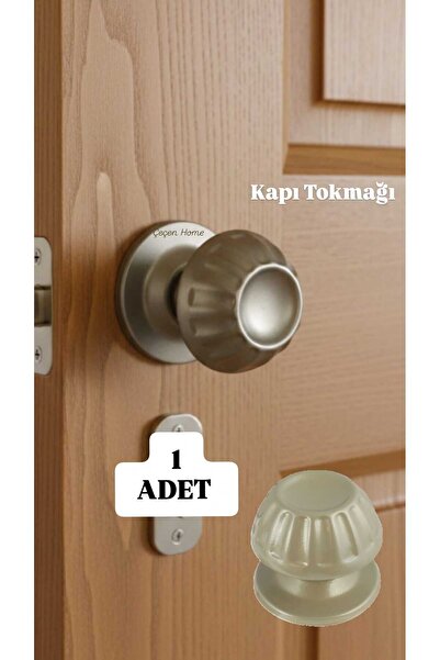 ÇEÇEN HOME (1 Τεμάχιο) Μπεζ πόμολο πόρτας, Πόμολο πόρτας, Μεταλλικό πόμολο