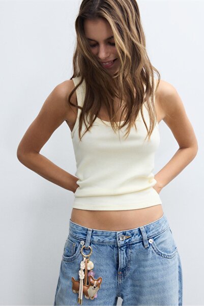 Stradivarius Corgi köpek figürlü anahtarlık