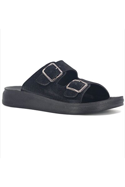 WOSSE Daily Light Sole Flexible Women's Street Slippers with Buckle