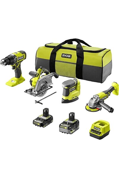 Ryobi R18CK4G-252S One+ 4'lü Kombo Kit