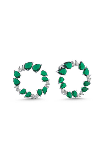 Merano Design Baisse Yeşil Küpe