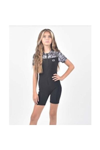 modestly active Swimwear, Short Sleeve/ Short Leg All-in-One Swimwear Suit