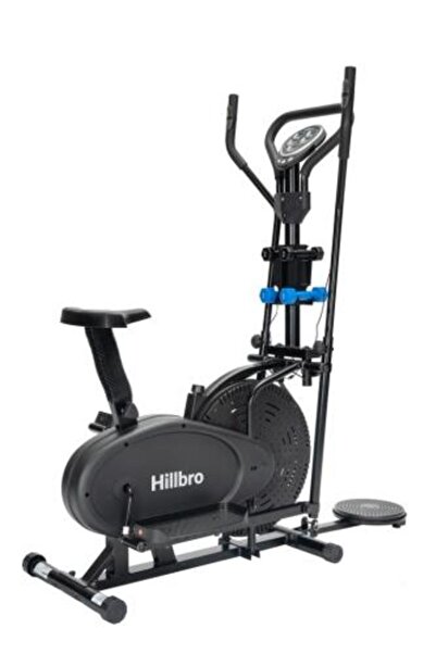 Hillbro 4 in 1 Orbitrack Bike With Dumbbells & Twister