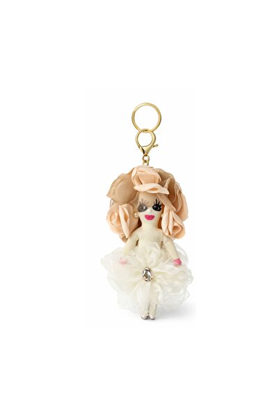 NUR KARACA 7895 Girl Figure Charm Keychain