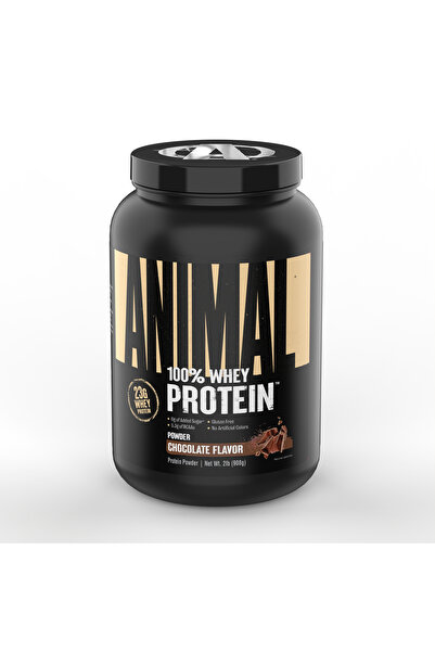 Universal Animal, 100% Whey Protein 908 gr Çikolata Aromalı