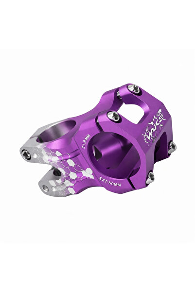 BikeWay Wake Bisiklet Kısa Gidon Boğazı Alüminyum Yedek Parça 31,8mm Boğaz Mo...