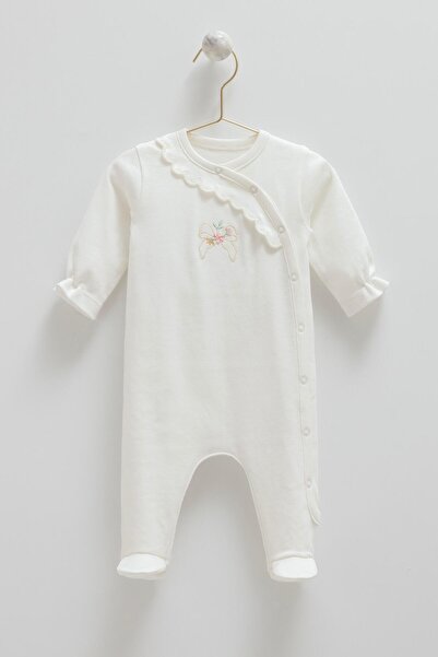 Caramell Bella Premium Girls' Jumpsuit Ecru