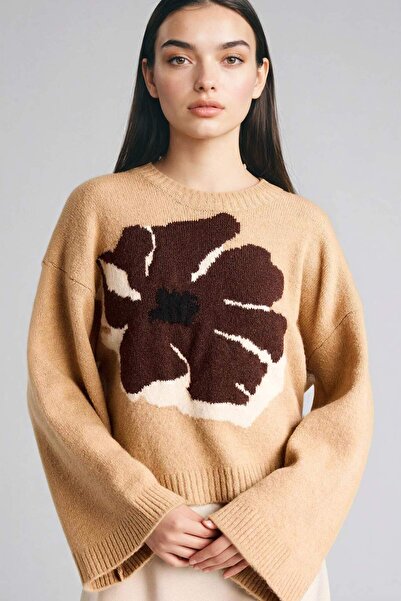 DeFacto Patterned Knitwear Sweater H2980Ax26Sp