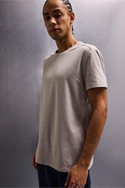 DeFacto Standard Fit Crew Neck Sportsman Short Sleeve T-Shirt F7588Ax26Sp