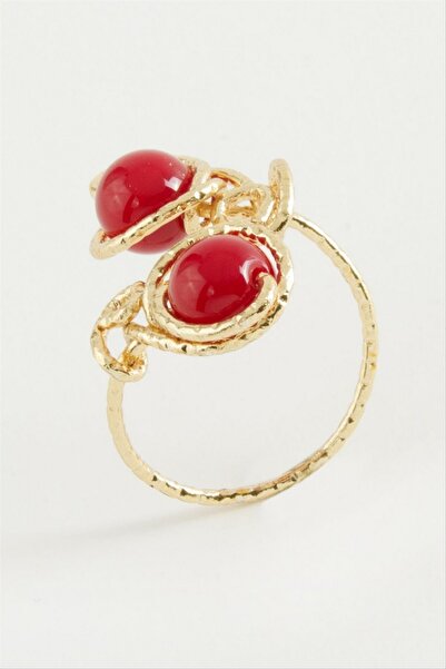 ZERO LAND Storozal Ceyt Natural Stone Ring (142003) - Yellow