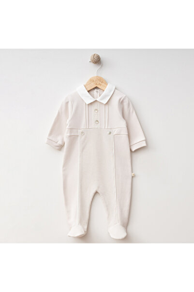 Mymio Premium Collared Men's Overalls Brown