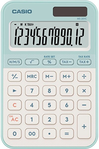 Casio MS-20YC-LG-W-DP Hesap Makinesi Desktop