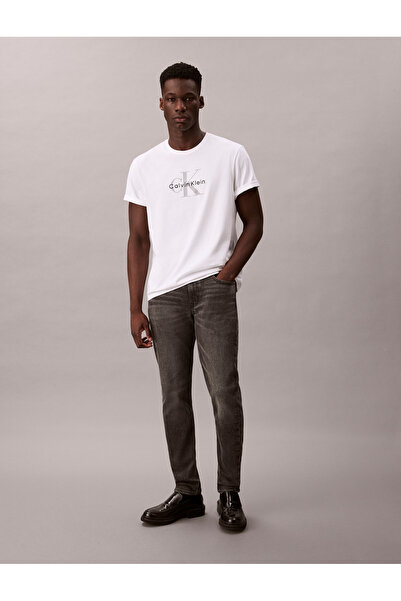 Calvin Klein Men Hearst Grey Slim Taper Jeans