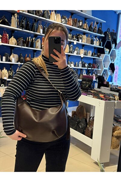 bag Women's Casual Medium Size Soft Faux Leather Shoulder Bag