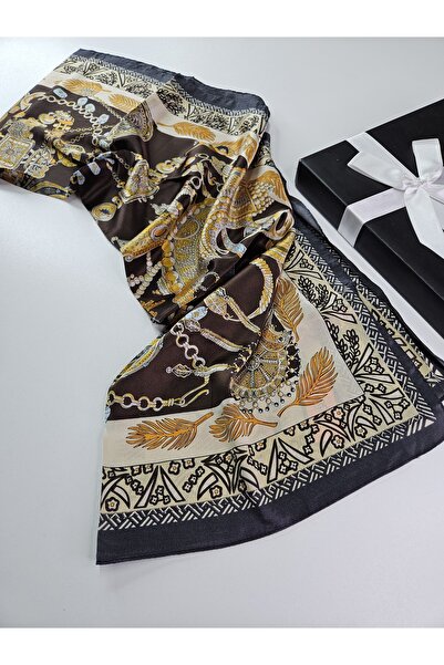 tomrisboutique Luxury Voile Silk Shawl Hijab Foulard Scarf Shawl H Pattern 70...