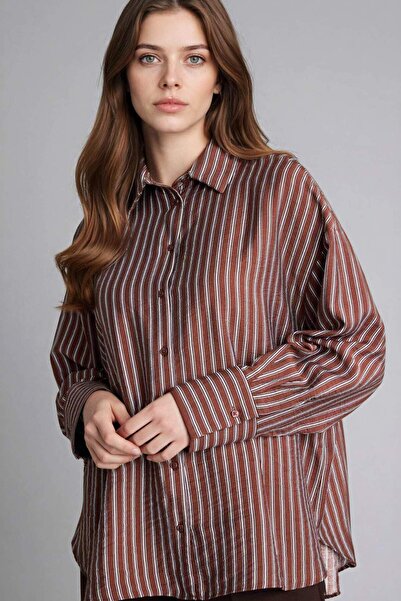 DeFacto Relax Fit Printed Long Sleeve Tunic C5629Ax26Sp